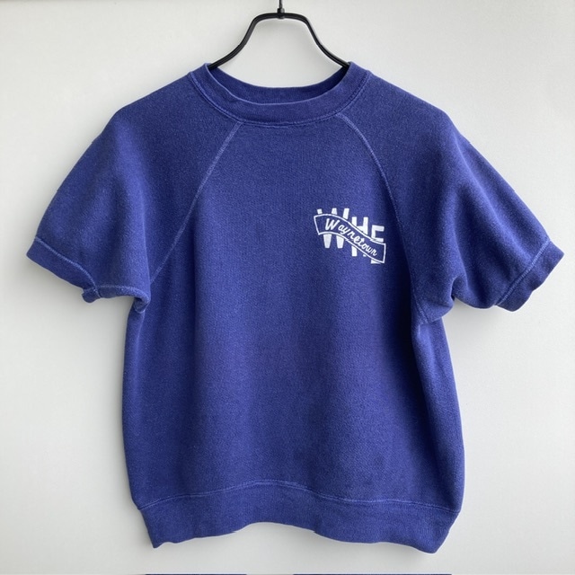 半袖スウェット 60s Wayne Town ブルー ヴィンテージ古着 画像11