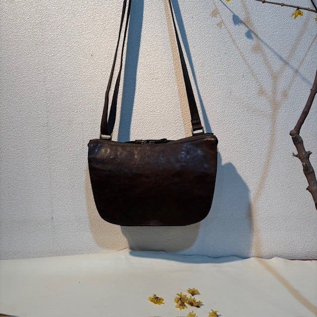 B.stuff　ナイロンコンビショルダーバッグ(クロ)