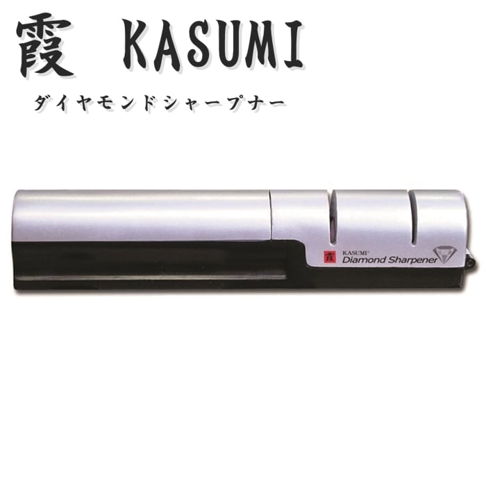 KASUMI Titanium 包丁セット ダイヤモンドシャープナー付き 霞 包丁セット 剣型包丁 20cm ダイヤモンドシャープナー セット