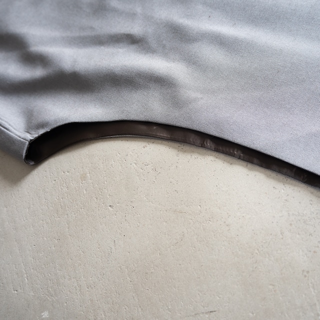 unknown used Silk wool Sleeve less HANTEN