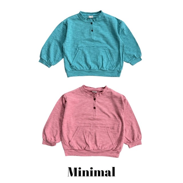 MINIMAL［取寄］henry neck pocket tee 26autumn