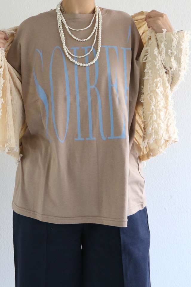 SOIREE ロングTシャツ(26W12005K)