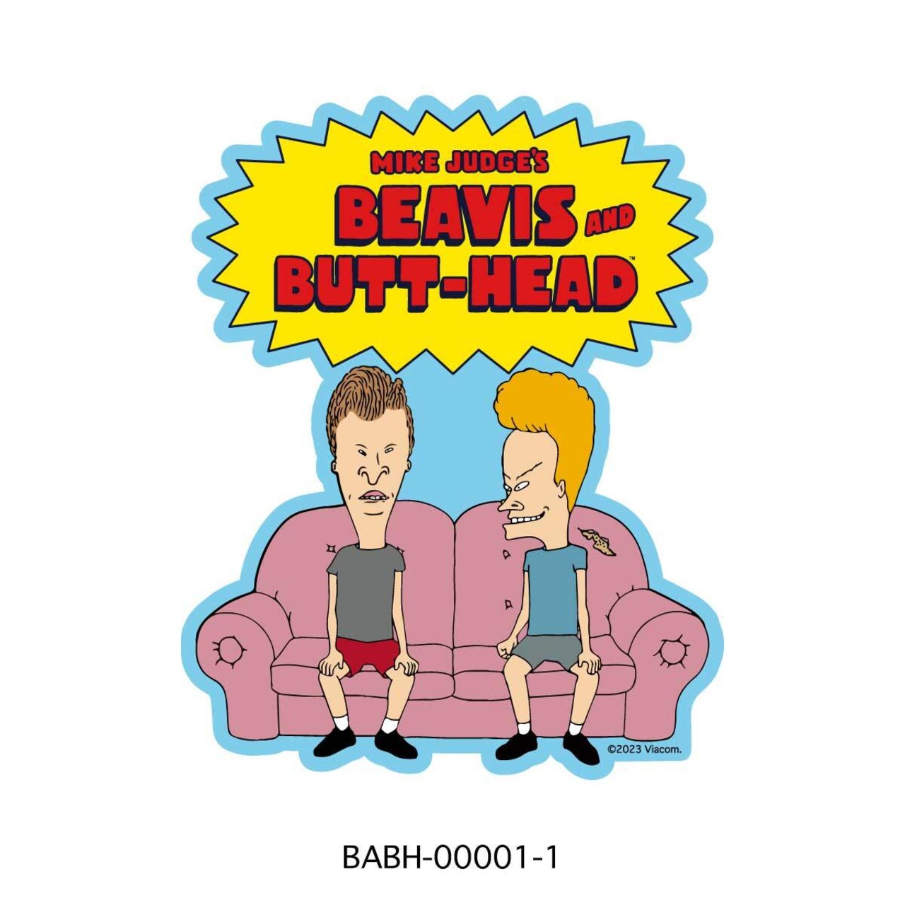 【ビーバス & バットヘッド】 Beavis and Butt-Head ステッカー ★