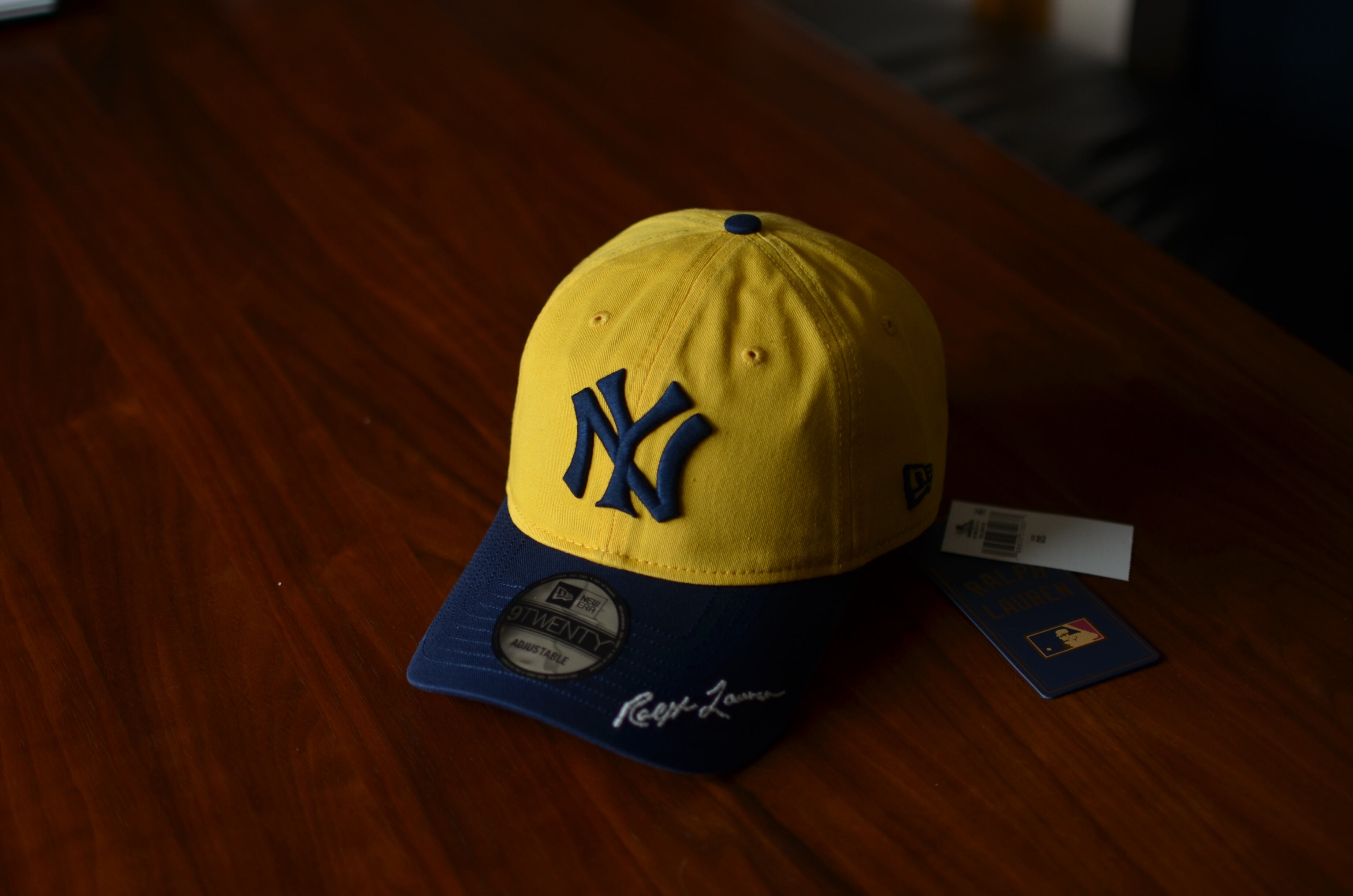 海外限定 Ralph lauren CAP (yello) プレゼント付き