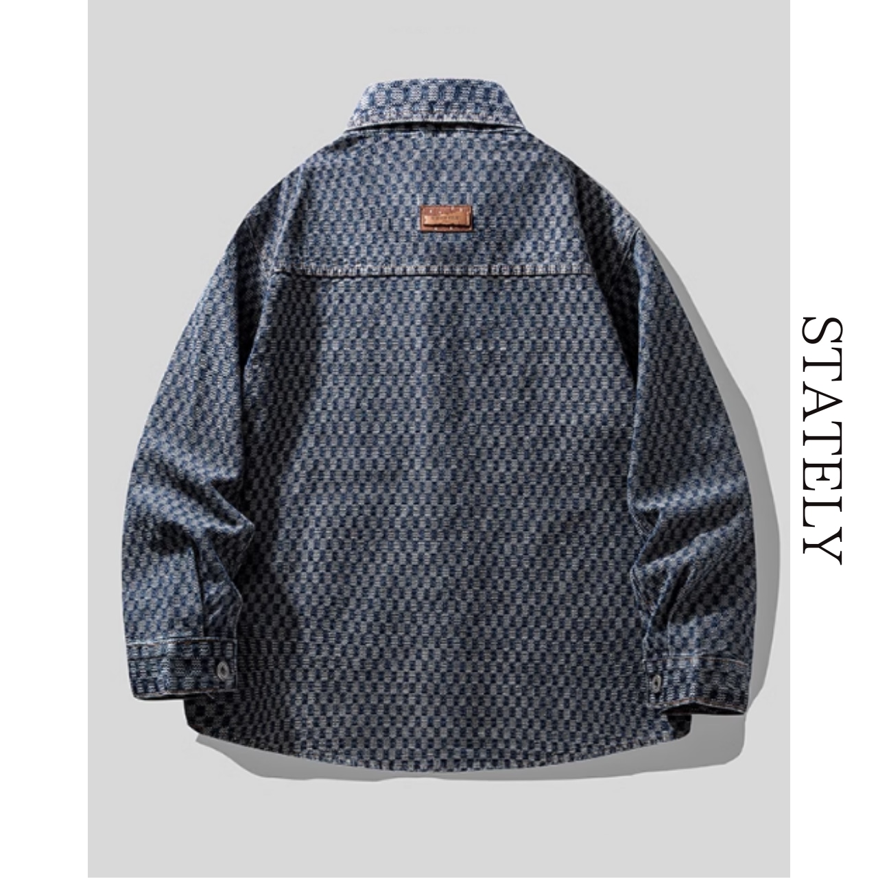 フラッグチェック ジャカード シャツ_T198・画像3