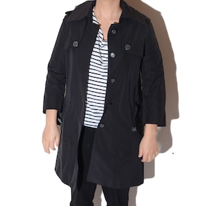 Hache (IT) nylon 3/4sleeve casual coat