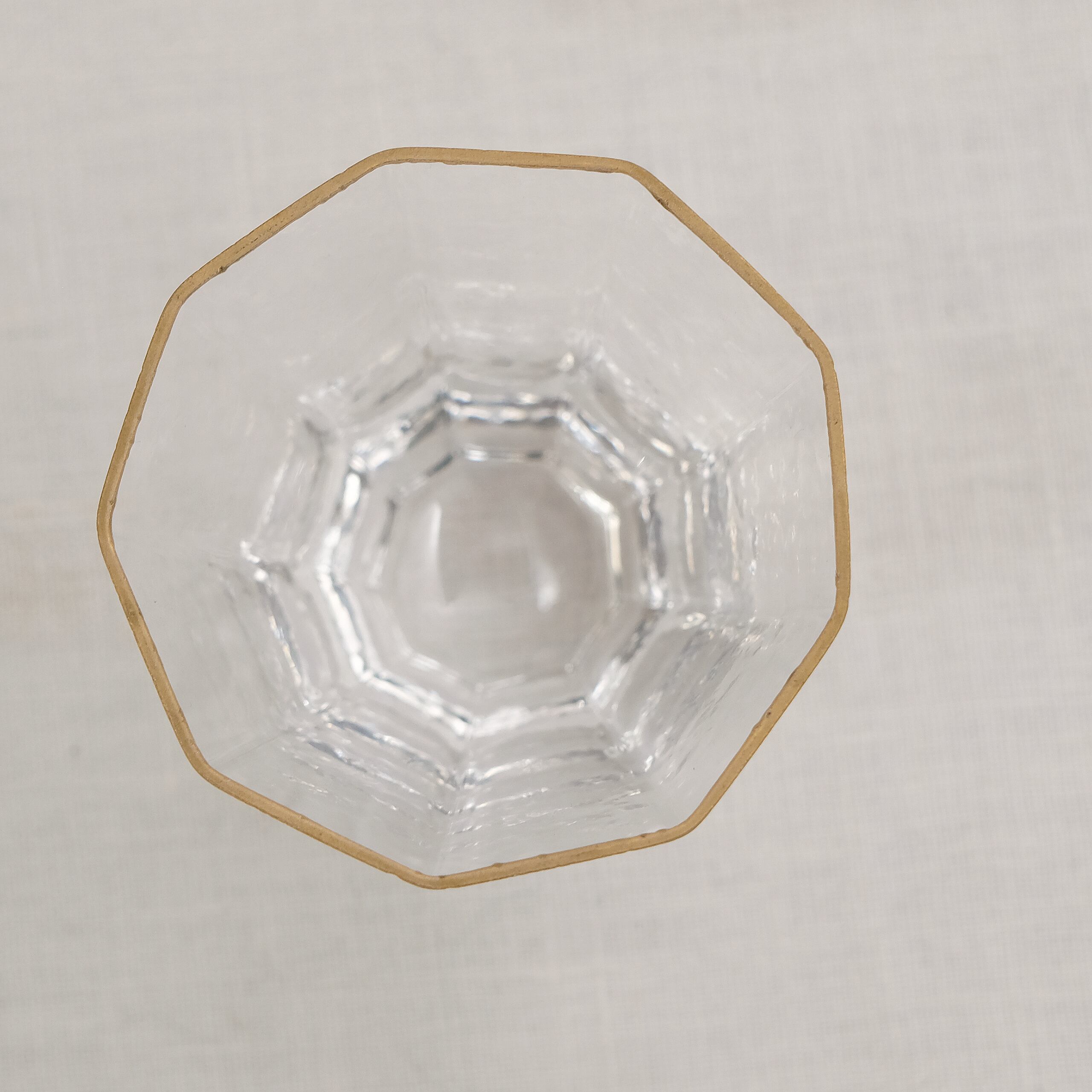 谷口嘉 Yoshimi Taniguchi 金縁九角盃 TG-13 | les trois