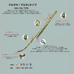 【PUPPYGALLERY公式】ポーカーフェイス・レトロフラワーリード　ML