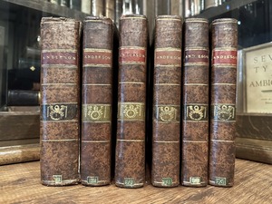 【RE001】Anderson's historical and chronological deduction of the origin of commerce, from the earliest accounts containing a history of the great commercial interests of the British Empire 6 Volumes/ rare books
