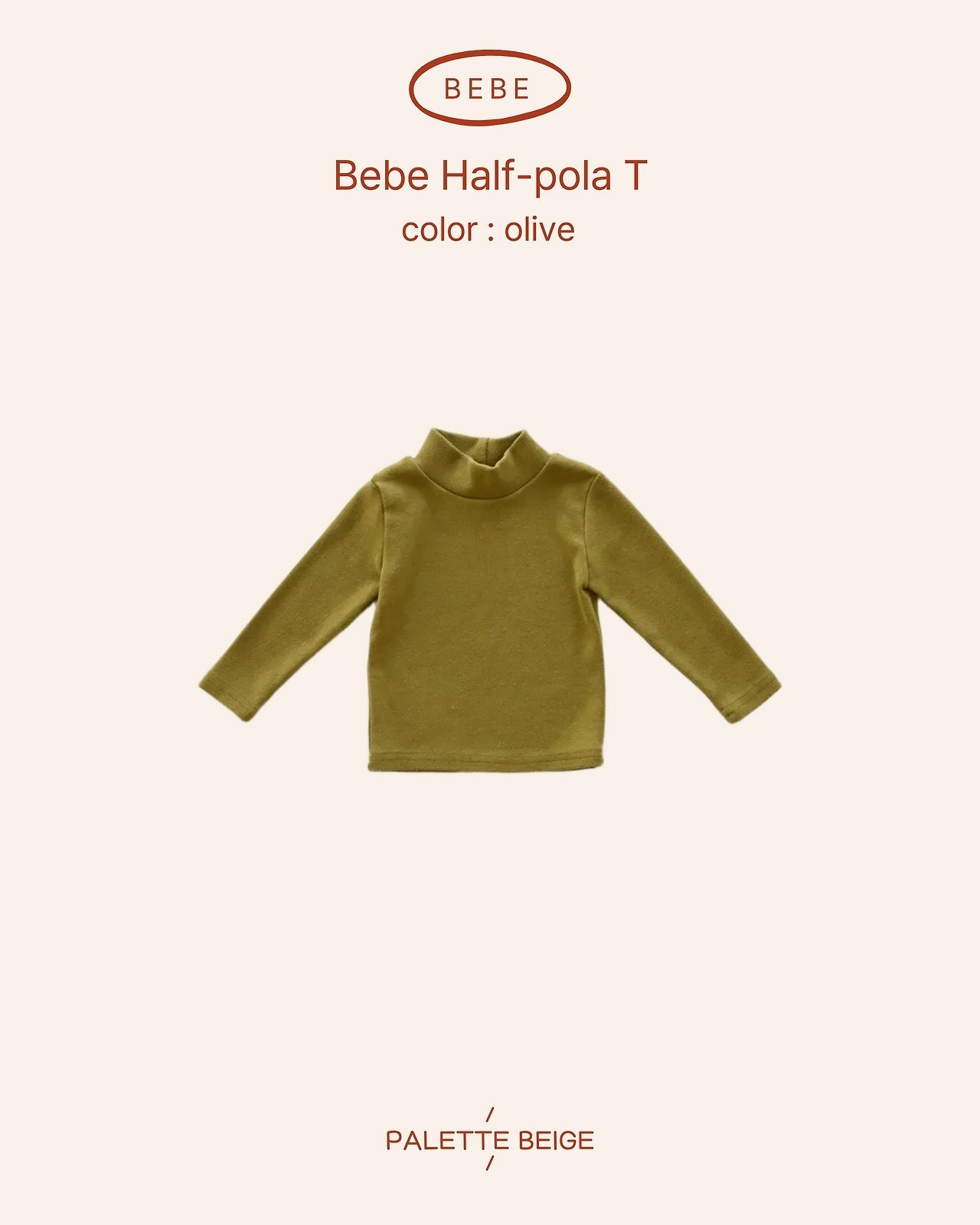 the beige［取寄］bebe half turtleneck tee 26winter