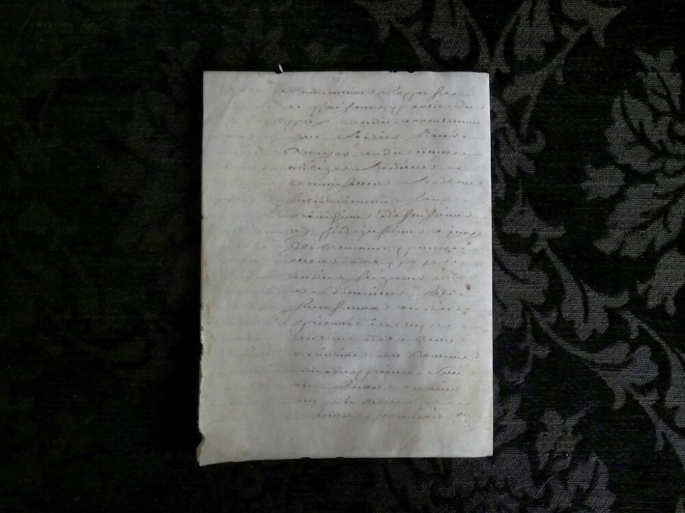 羊皮紙の古文書 Ⅰ | antique Salon
