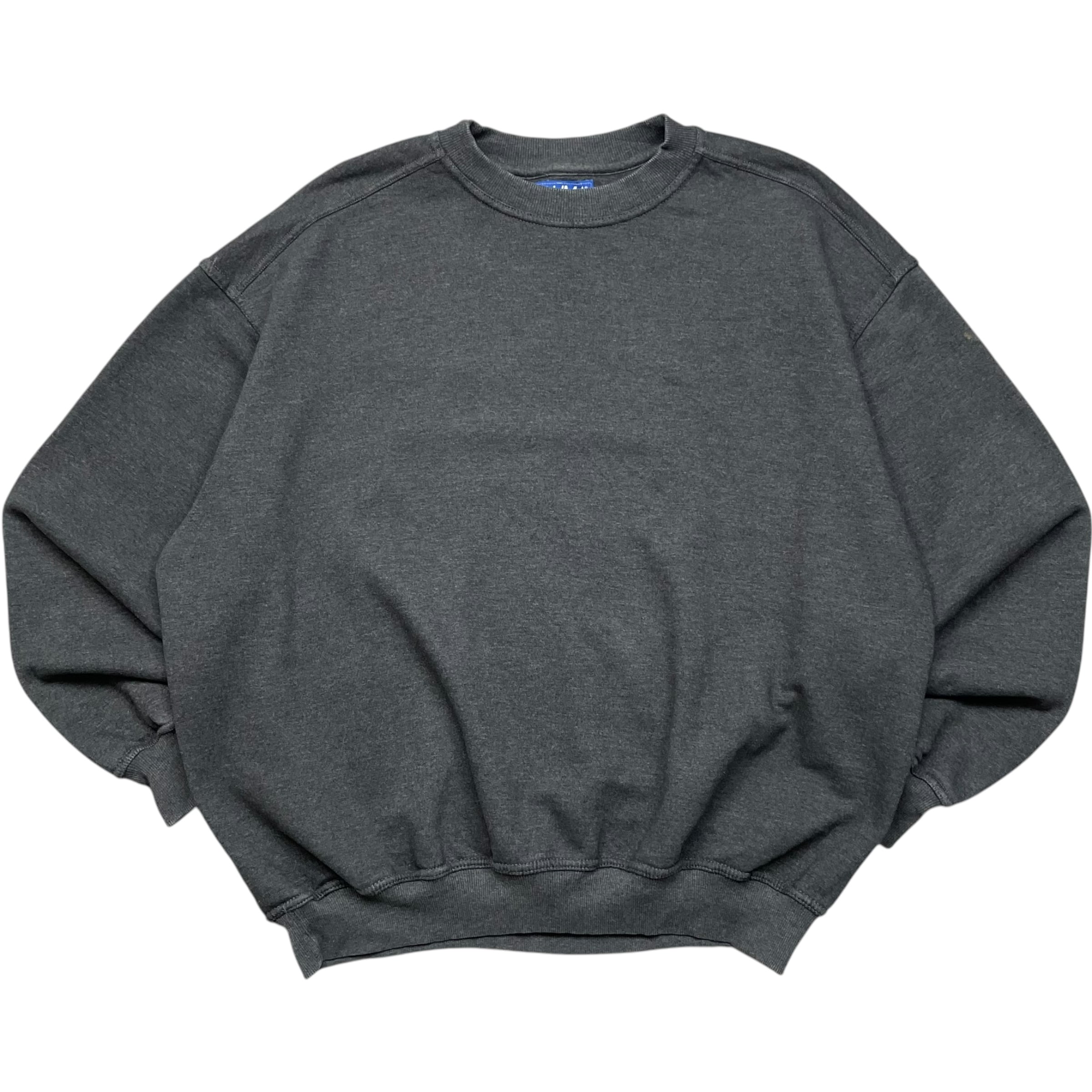 《XXL》PLUMA BY RUSSELL ATHLETIC ラッセルアスレチック スウェット 無地 ダークグレー no.7090