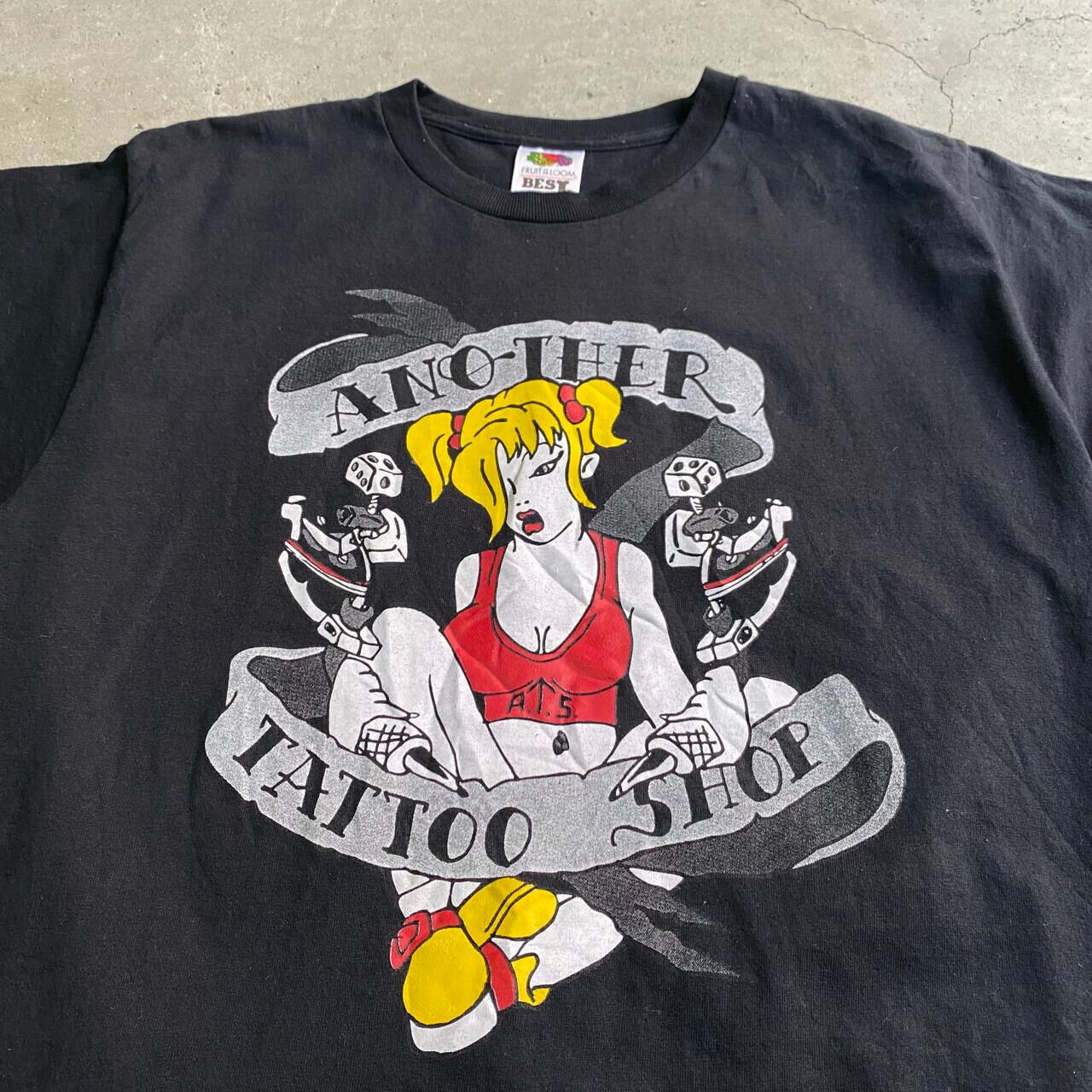 ANOTHER タトゥー TATTOO SHOP 企業 アドバタイジング プリントTシャツ