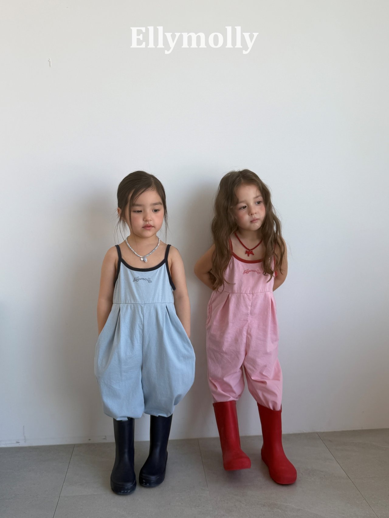 [ELLYMOLLY] U-Rise Jump Bodysuit +fee3 / [엘리몰리] 유라이즈점프슈트