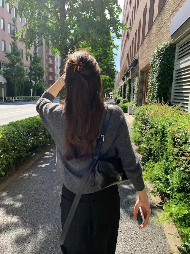 (即納) ounce / Erin mohair cardigan 2color