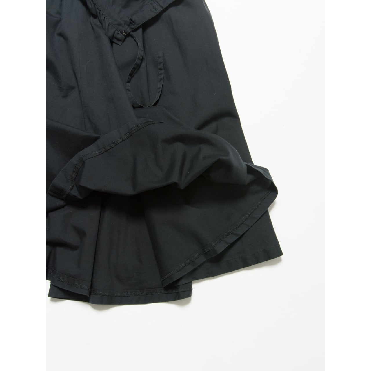 【micmac PARIS】Mi-mollet length gathered flare skirt（ミックマック ミモレ丈フレアギャザースカート）4d