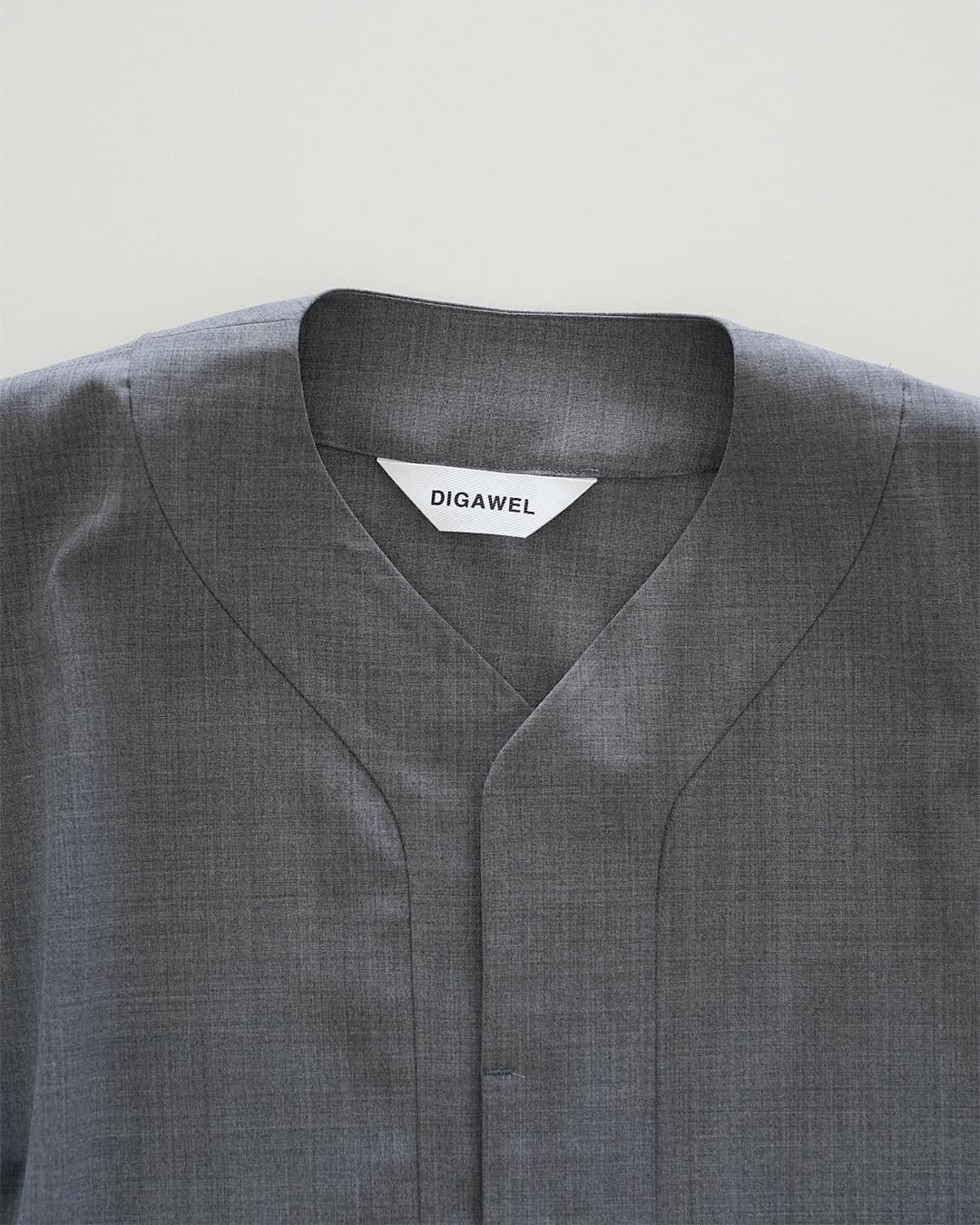 DIGAWEL : BASEBALL SHIRT / GRAY | aulico