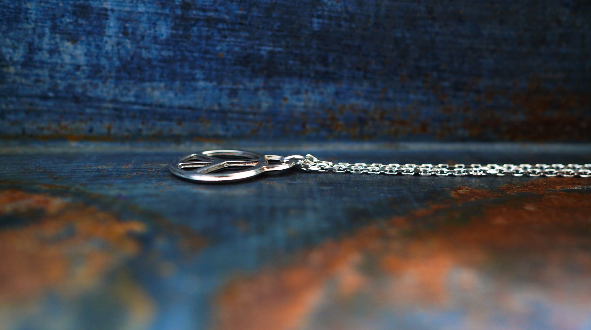 VINTAGE】TIFFANY&Co. ティファニー ピースマーク ネックレス VINTAGE】TIFFANY&Co. ティファニー ピースマーク ネックレス