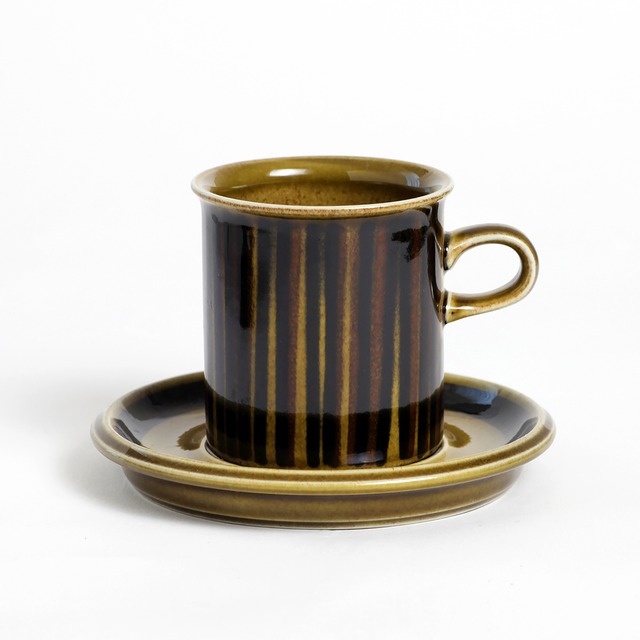 ARABIA アラビア Kosmos コスモス コーヒーカップ＆ソーサー - 3 北欧ヴィンテージ　☆わけあり☆