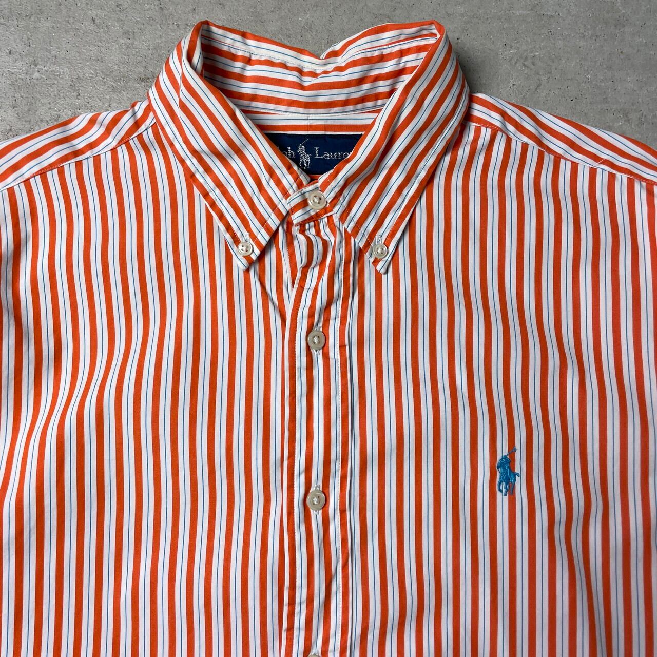 Ralph Lauren ラルフローレン CLASSIC FIT 長袖 ストライプシャツ 
