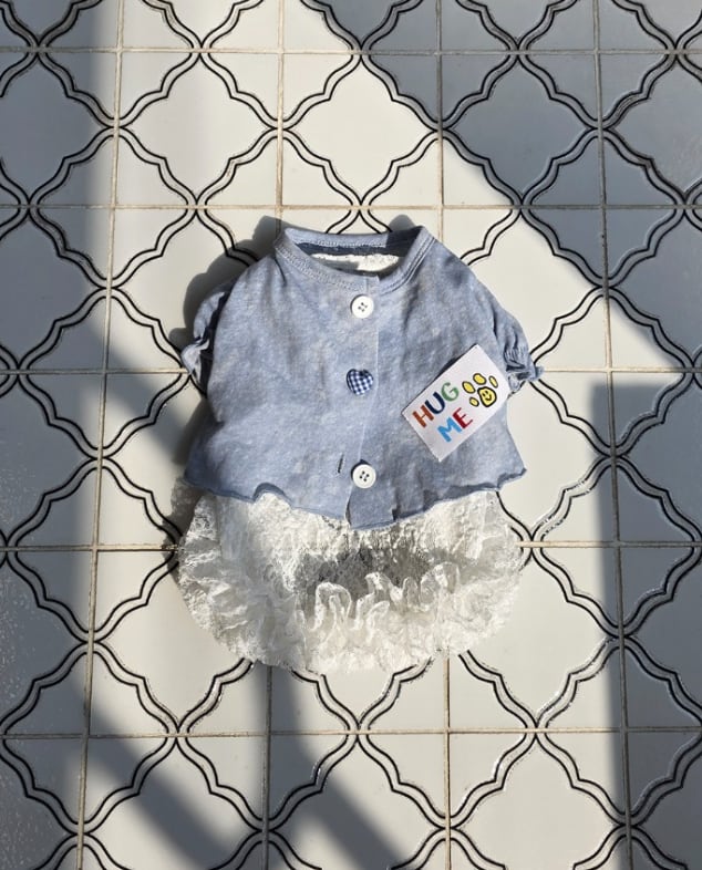 SM/即納【eomuk】Hug Me Marble Cardigan (Soda Marble)