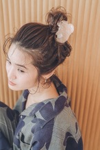 リスのヘアクリップ