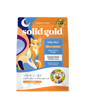 ソリッドゴールド インディゴムーン（猫用）　全年齢対応　1kg