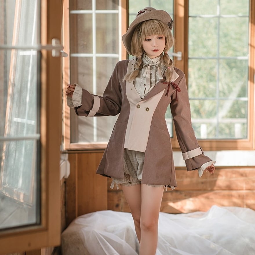 サブカル 服 地雷系 通販 スチームパンク スチパン コート レトロ