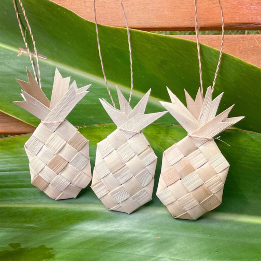 沖縄育ちのアダン葉ロール“25 Craft-Ⅵ~Ⅶ&竹製鞣し棒セット” タコノキモチ