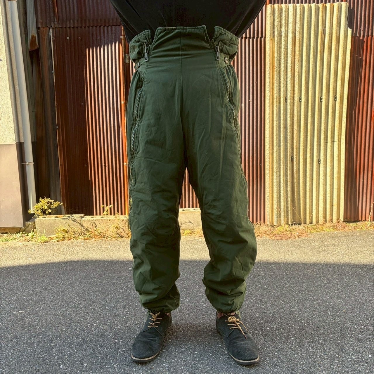 90s スウェーデン軍 実物 M-90 コールドウェザーパンツ 180/75 ユーロ