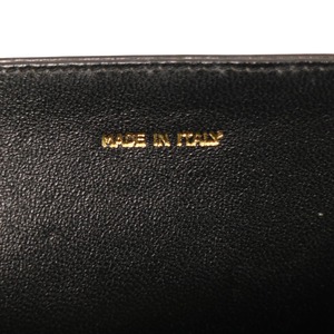 CHANEL シャネル マトラッセ 6連チェーンショルダーリボン レザー ショルダーバッグ ブラック A-7936