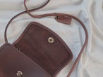 AMERICA 1990’s OLD COACH “Dark brown” shoulder bag