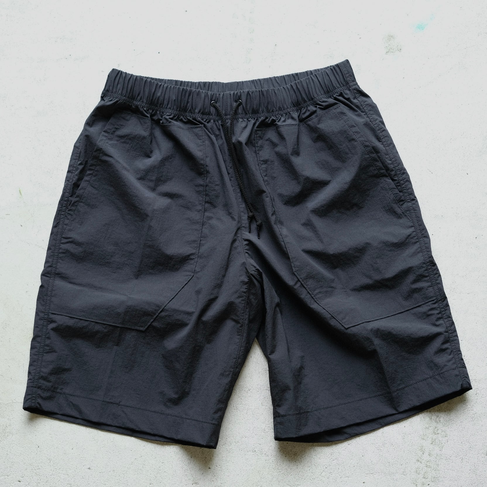 【Jackman】 Crispy Shorts Black