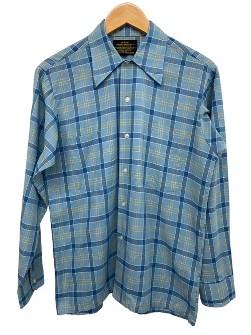 70sSears Check Shirts/L