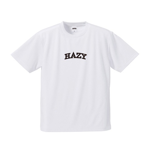 HAZY Medium Logo Tee ( White / Black )
