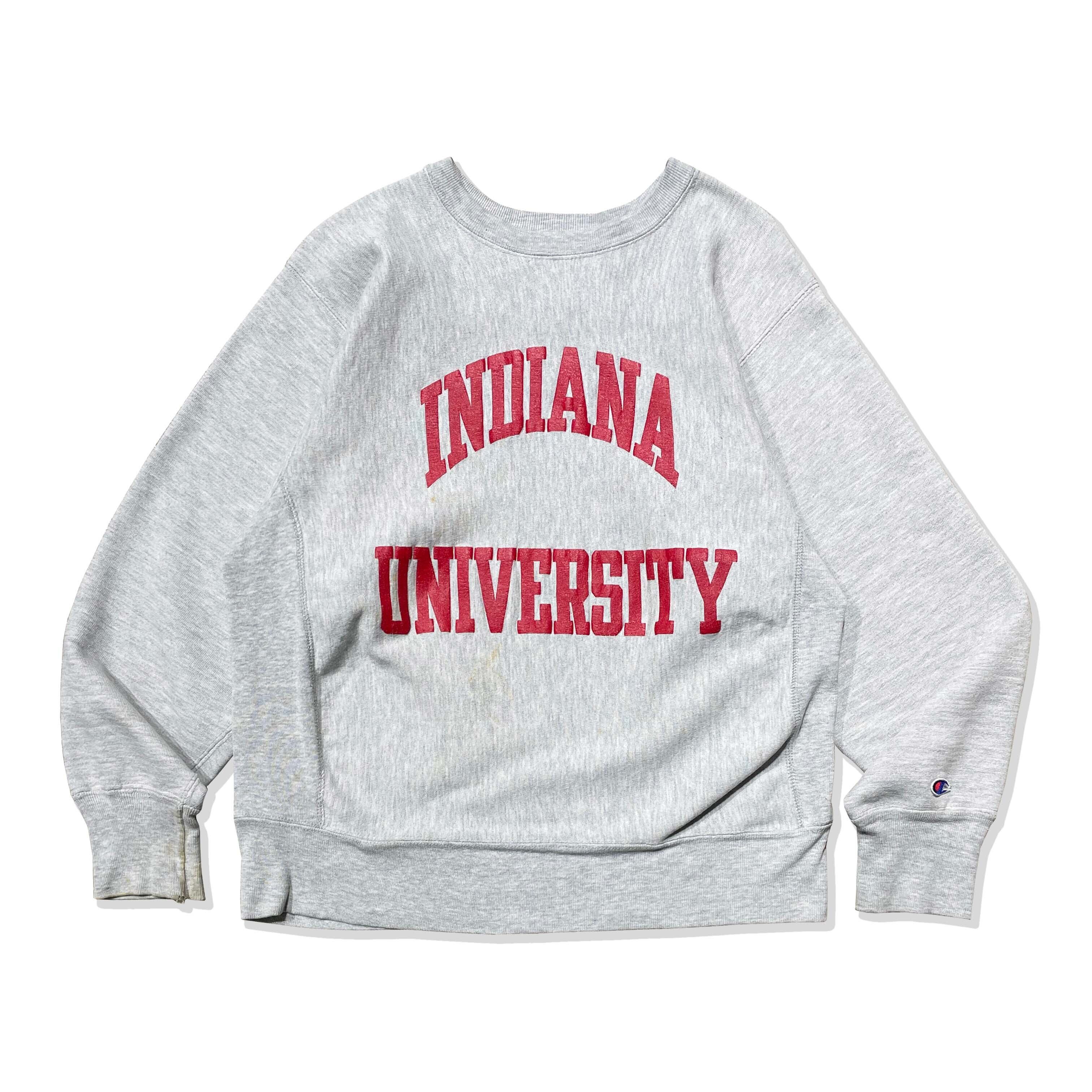 Champion 80s Reverse weave INDIANA UNIVERSITY Sweat Shirt