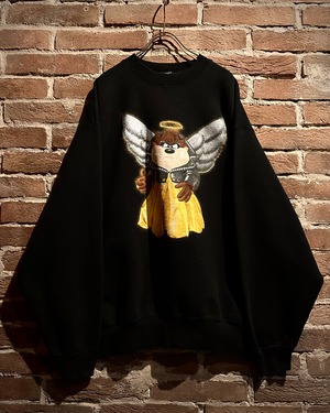 【Caka act3】90’s “LOONEY TUNES” Angel Taz Vintage Sweatshirt