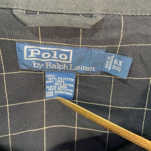 『送料無料』90s Ralph Lauren スウィングトップジャケット ビックサイズ 黒