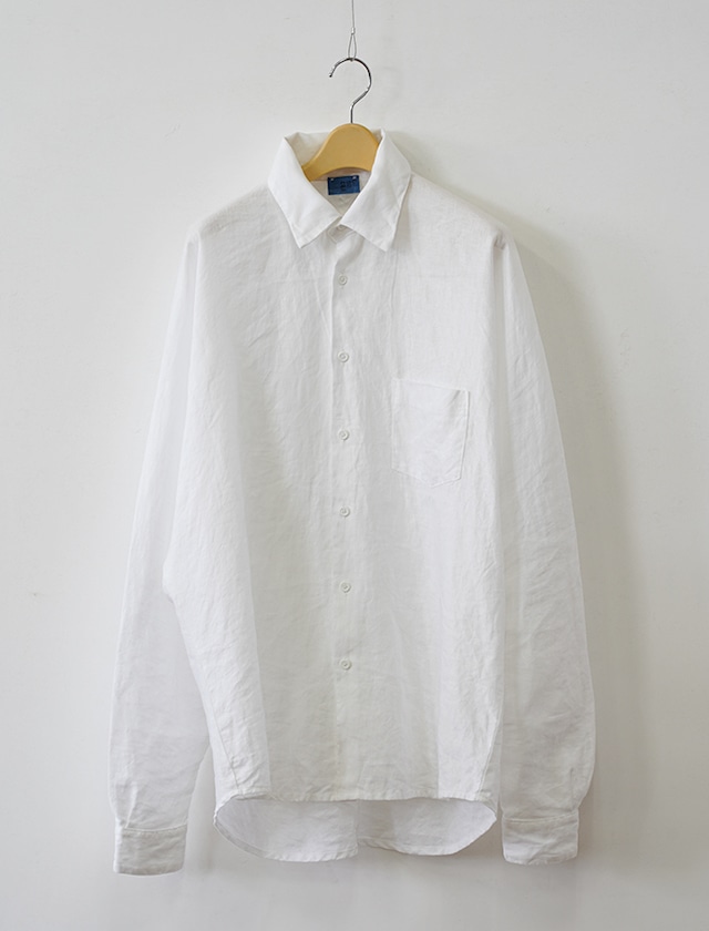 aulico :  LONG SLEEVE SHIRT / WHITE