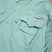 Columbia PFG shirt light green