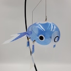 金魚ちょうちん風鈴 青 令和ver.