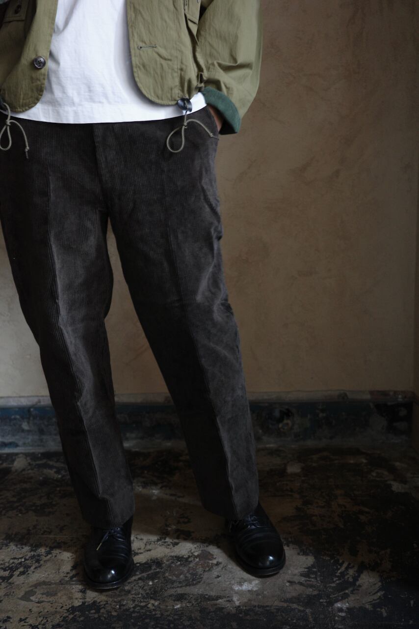ENDS and MEANS / Grandpa Cord Trousers 24AW | iremono
