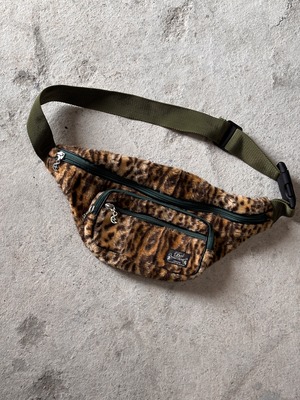 00s BAL/Leopard West Bag/レオパ－ド柄ウエストバッグ/総柄/ベ－ジュ/balanceweardesign/バル