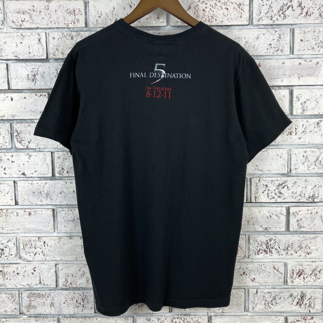 ファイナルデスティネーション ヴィンテージTシャツ 黒 L 映画 ムービー