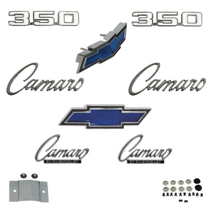 在庫要確認 セット バッジ エンブレム Camaro 350 1969 Chevrolet