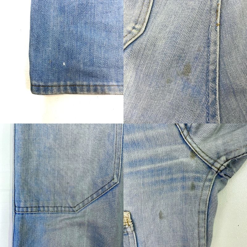 70年代 ビンテージ オレンジタブ スモールe Levi's リーバイス フレア
