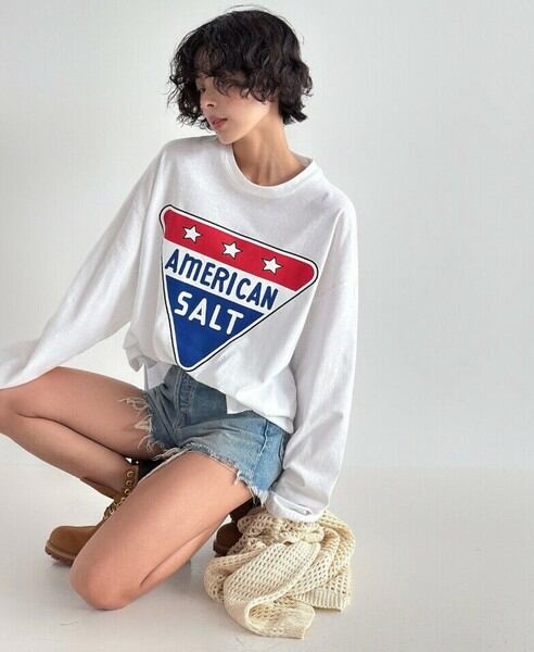 American Salt 長袖ボックスTシャツ