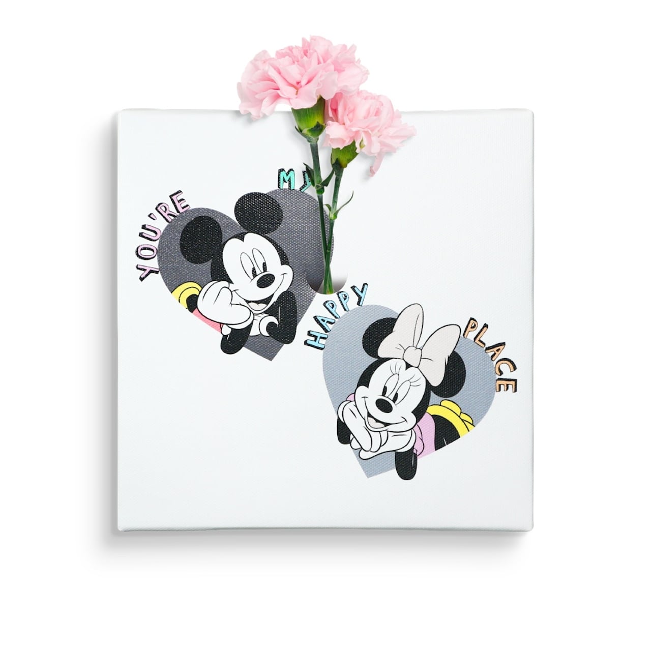 ディズニー アートパネル ミッキー ミニー 一輪挿し IKE-DSNY-2410-07
