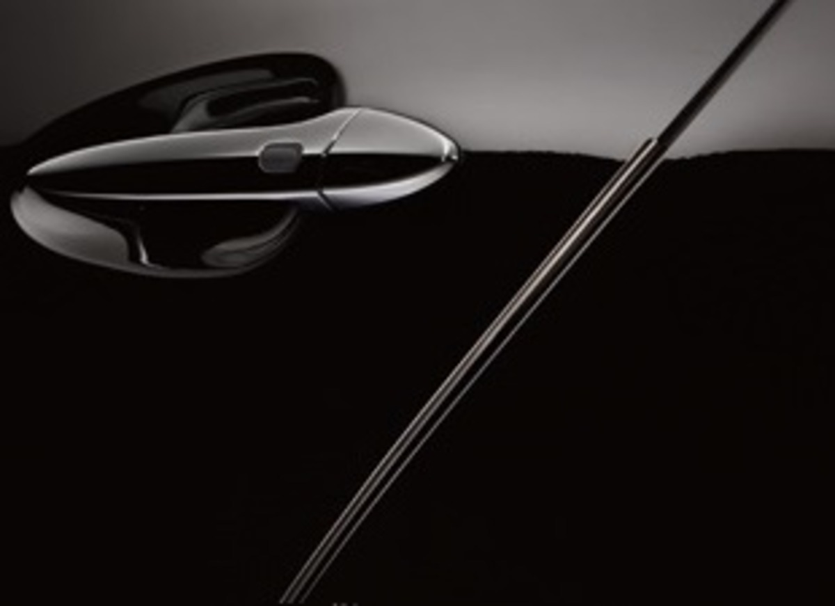 Lexus LS 460/600h Door Edge Guards LEXUS FASHION STORE LEXUS BOUTIQUE レクサス ファッションストアー