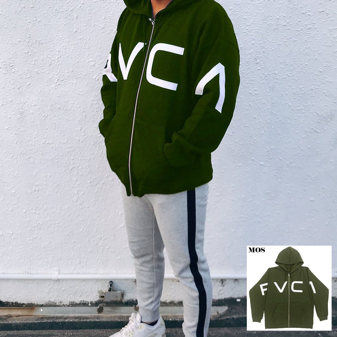 サイズＭ数量限定RVCA HOODED JACKET ダウンジャケット